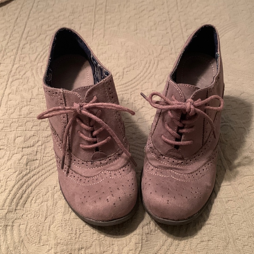 Fiona lace up heels
